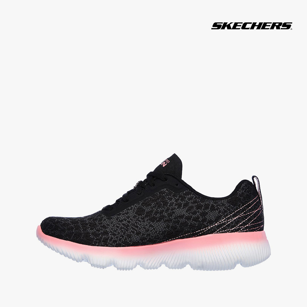 SKECHERS - Giày sneaker nữ thắt dây GOrun Focus Belief 128021-BKPK