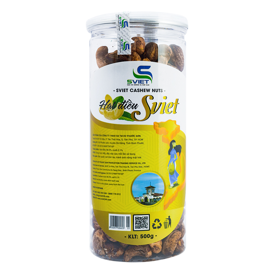 Hạt điều rang muối vỏ lụa sviet - sài gòn