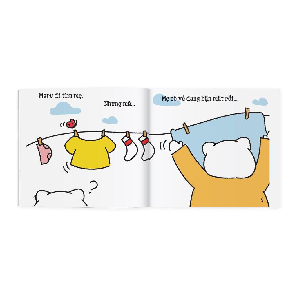 - Bộ 3 cuốn Maru giúp mẹ - dành cho trẻ từ 2 tuổi - Bản Quyền