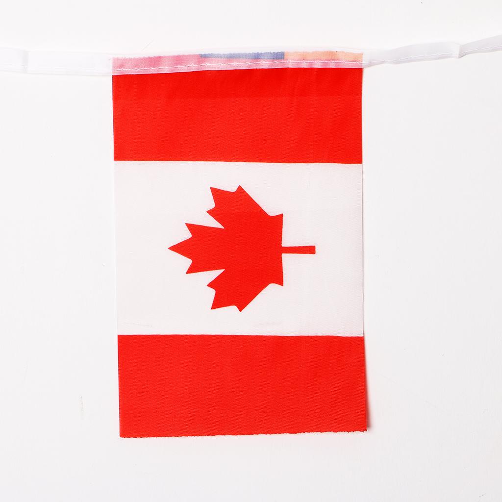 Canada Cờ Dây Lá Cờ Cho Thể Thao Thanh Trang Trí Tiệc 5.5M