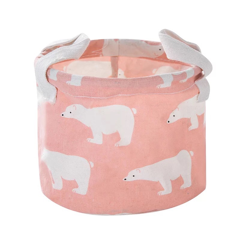 Giỏ Vải, Túi Vải, Sọt Vải Để Đồ 14cm x 18cm