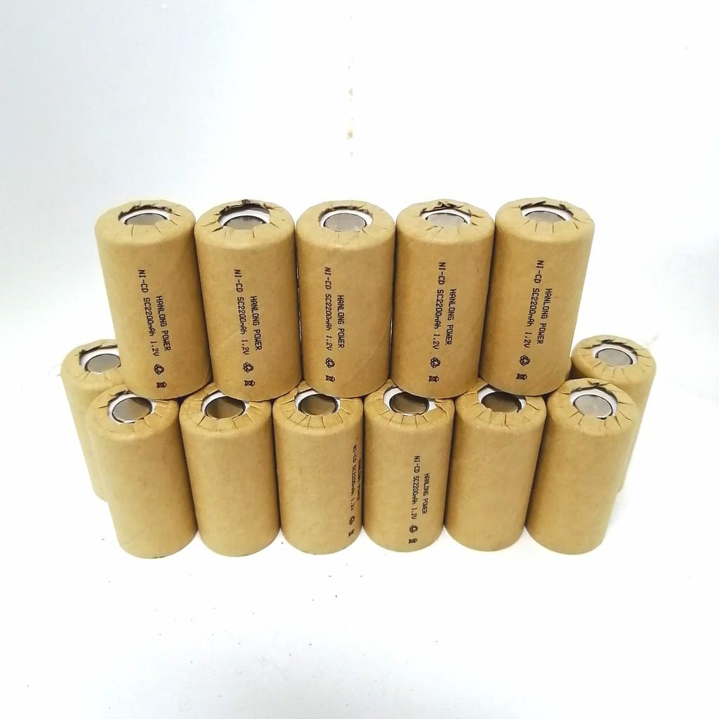 Pin máy khoan mới NiCd 2200mAh