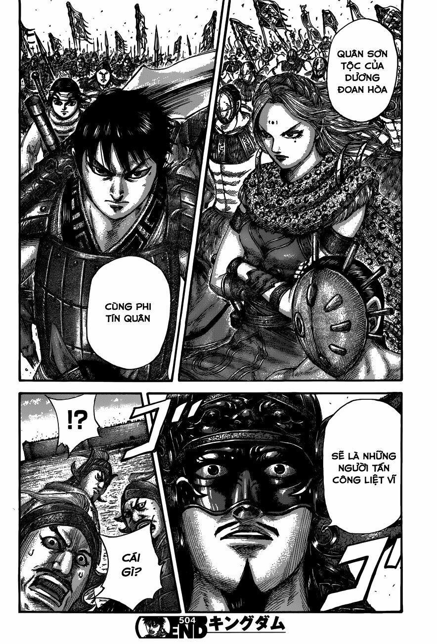 kingdom - vương giả thiên hạ chapter 504 16