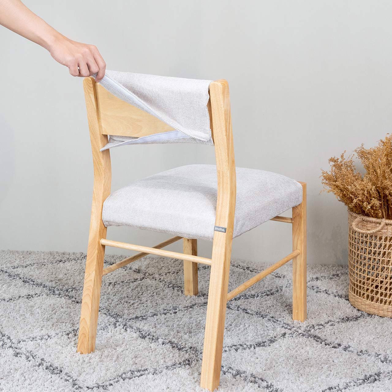 Ghế Ăn Gỗ Cao Su Tự Nhiên MOHO SORO 601