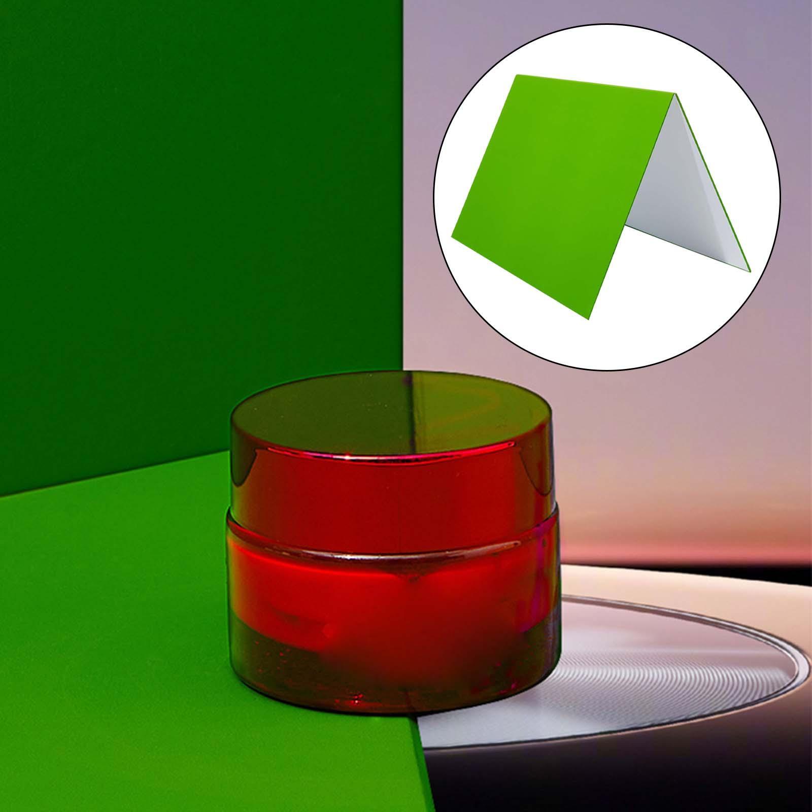 White and Green Photography Reflecting Paper Board Folding A3 Accessories Light Reflector Diffuser
