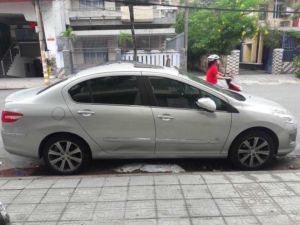 Rèm Che nắng xe Peugeot 408 loại 1 có hút nam châm, Vải dày dặn, chống nắng tuyệt đối