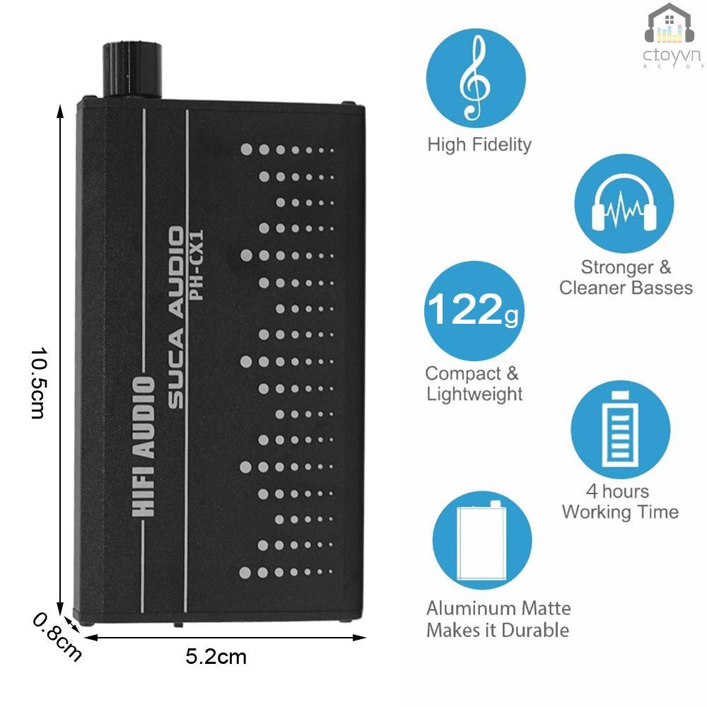 Bộ khuếch đại âm thanh AMP 1000mAh kèm cổng 3.5mm