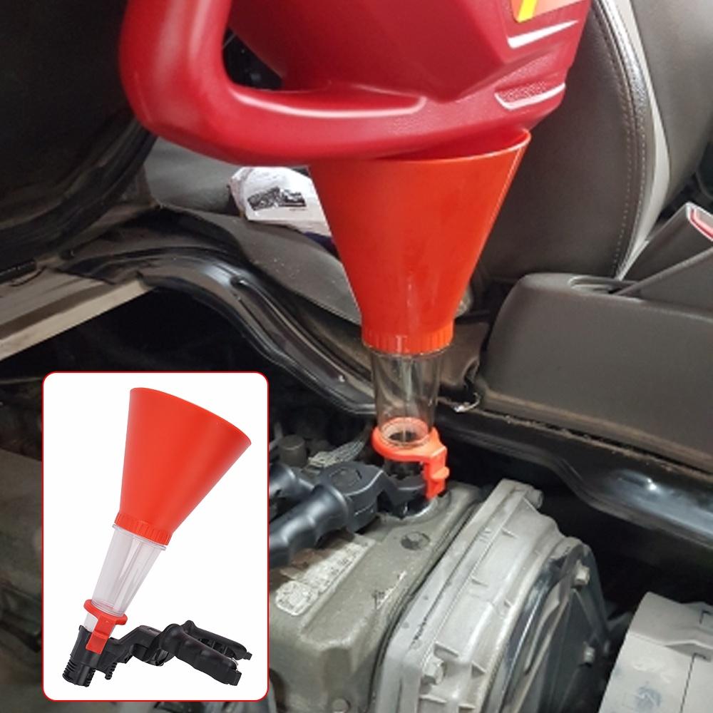 Phễu đổ nhiên liệu chống rò rỉ tùy chỉnh tiện dụng cho xe hơi