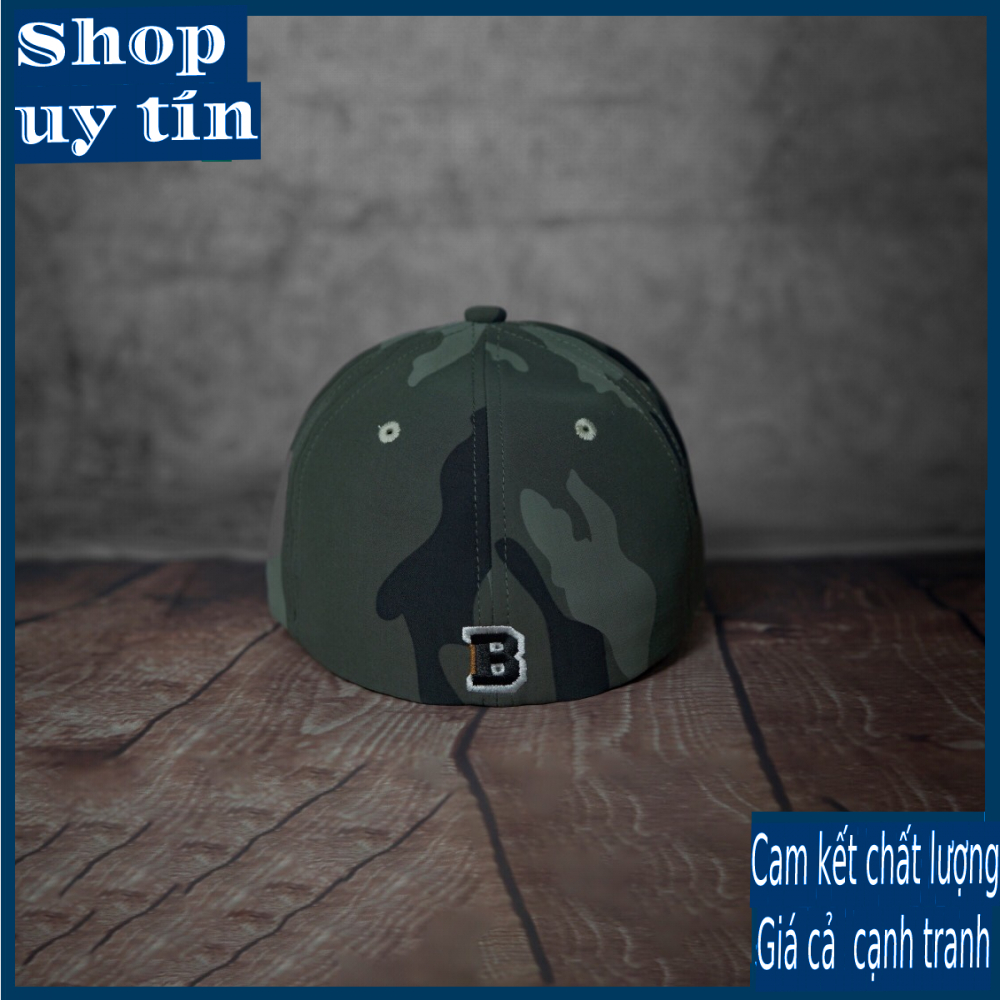 [ Miễn ship / giảm giá ]  MŨ NÓN LƯỠI TRAI NAM NỮ RẰN RI BÍT ĐUÔI CAO CẤP - trắng phối xanh