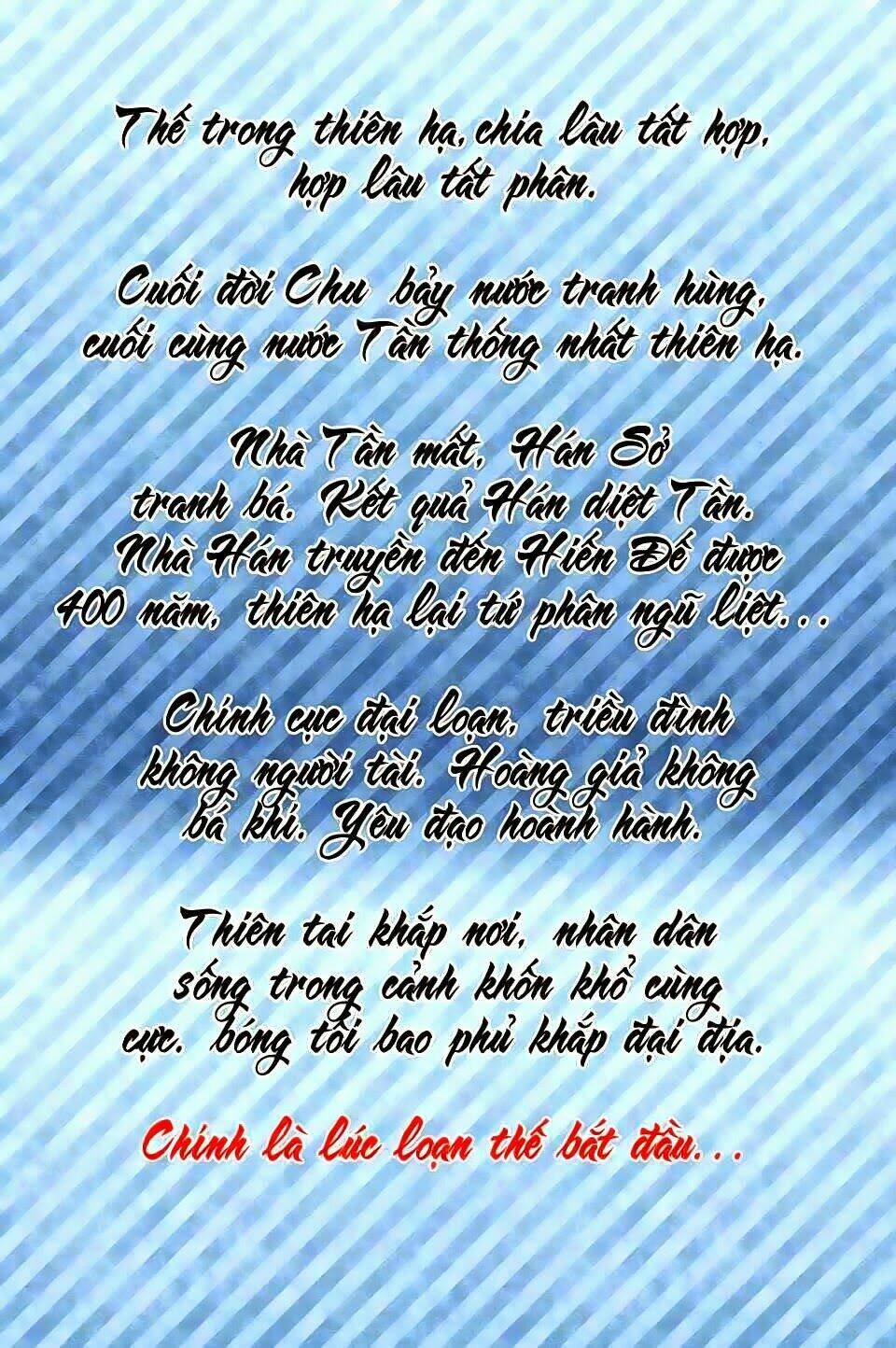 tam quốc thần binh chapter 1 2