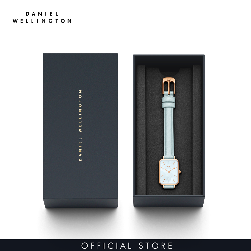 Đồng hồ Nữ Daniel Wellington Dây Da - Quadro 20X26MM DW00100638