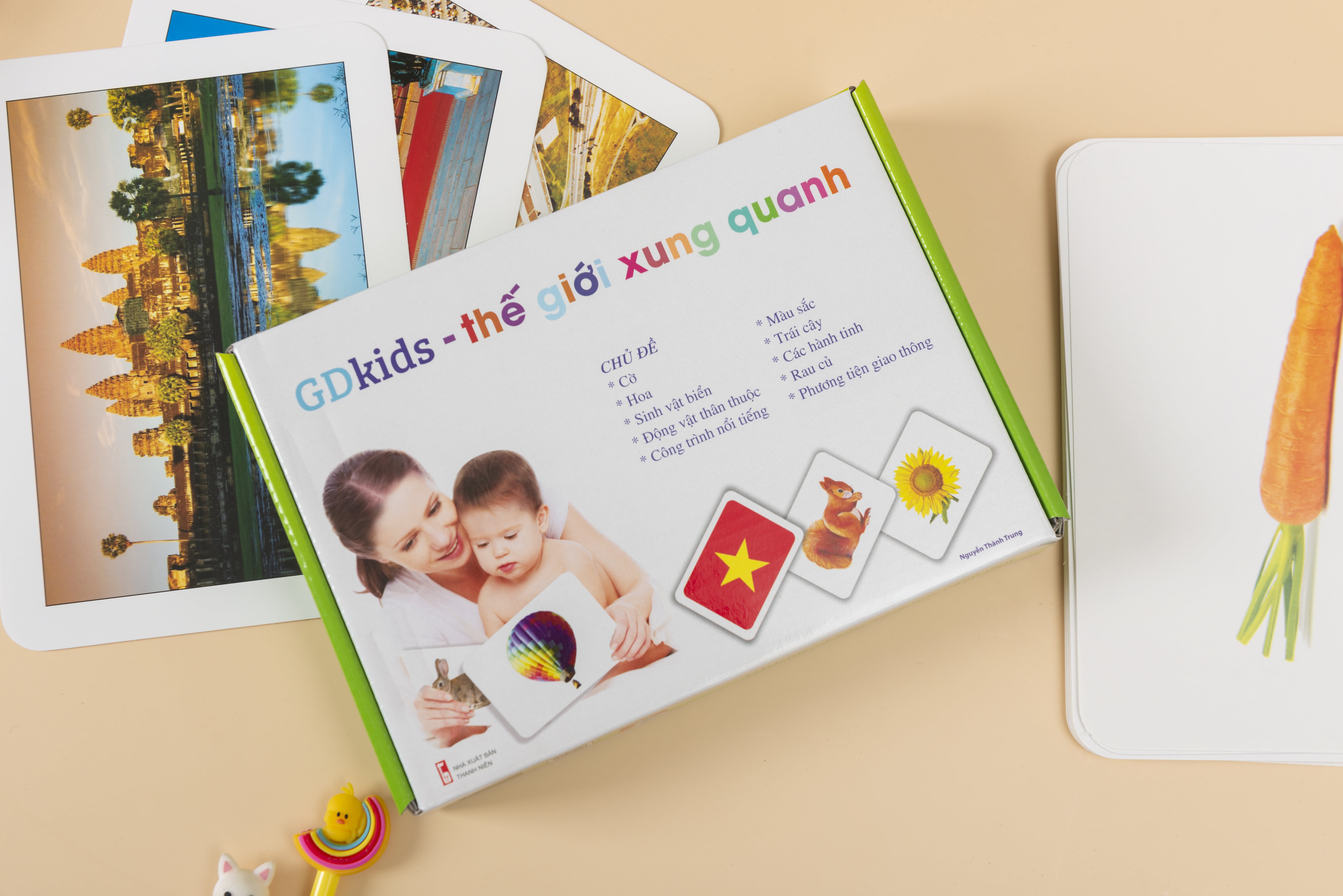 GDKIDS – Thế giới xung quanh Glenn Doman (100 Thẻ Flashcards)