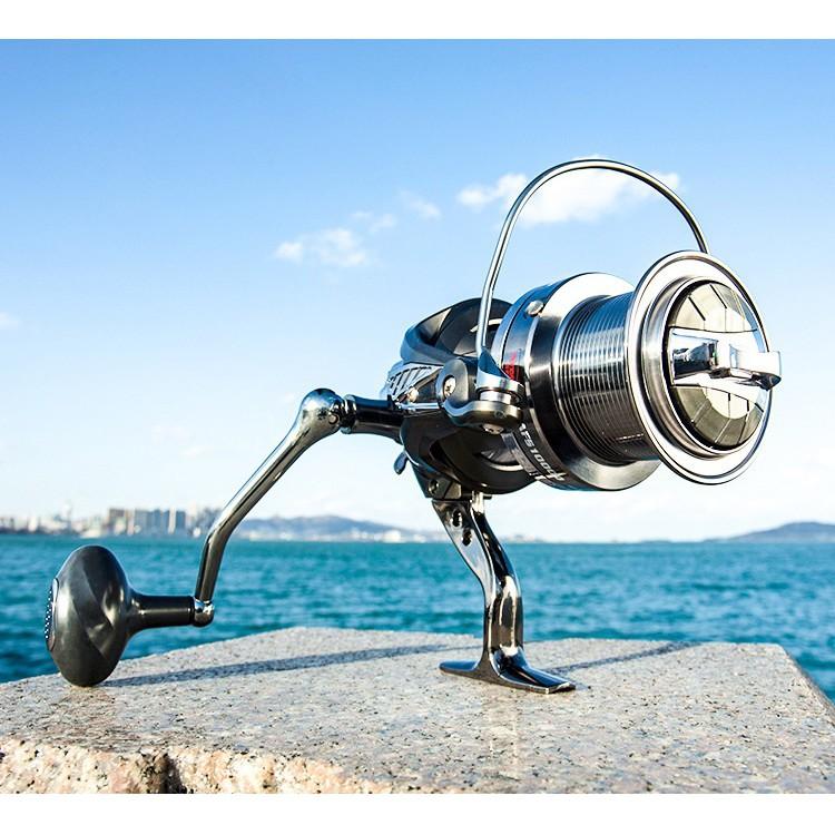 Máy Câu Cá Kim Loại Cối Nông Săn Hàng Khủng Đế Bảo RS 6000 đến 9000 - Sanami Fishing