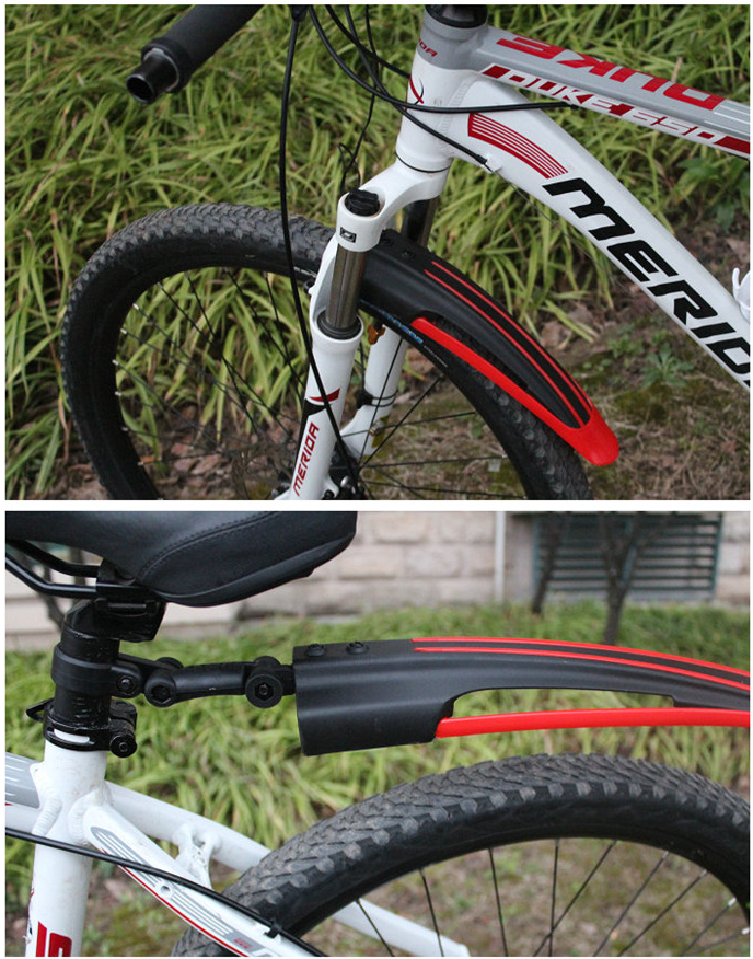 Bô 2 Tấm Chắn Bùn Xe Đạp Thể Thao Bánh Trước Bánh Sau Cao Cấp AIGUIQI - Hàng Nhập Khẩu