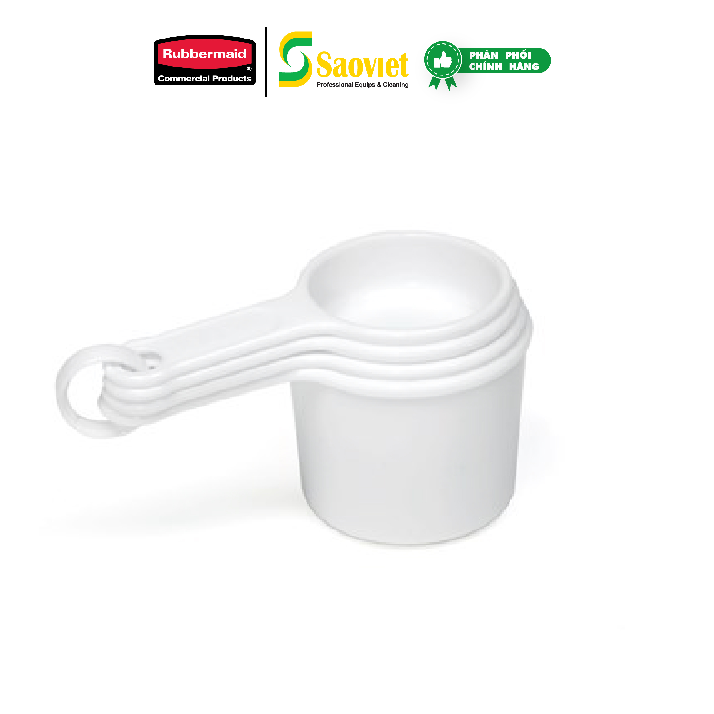 BỘ 4 MUỖNG ĐO LƯỜNG RUBBERMAID (CHÍNH HÃNG) - SKU: FG8315ASWHT