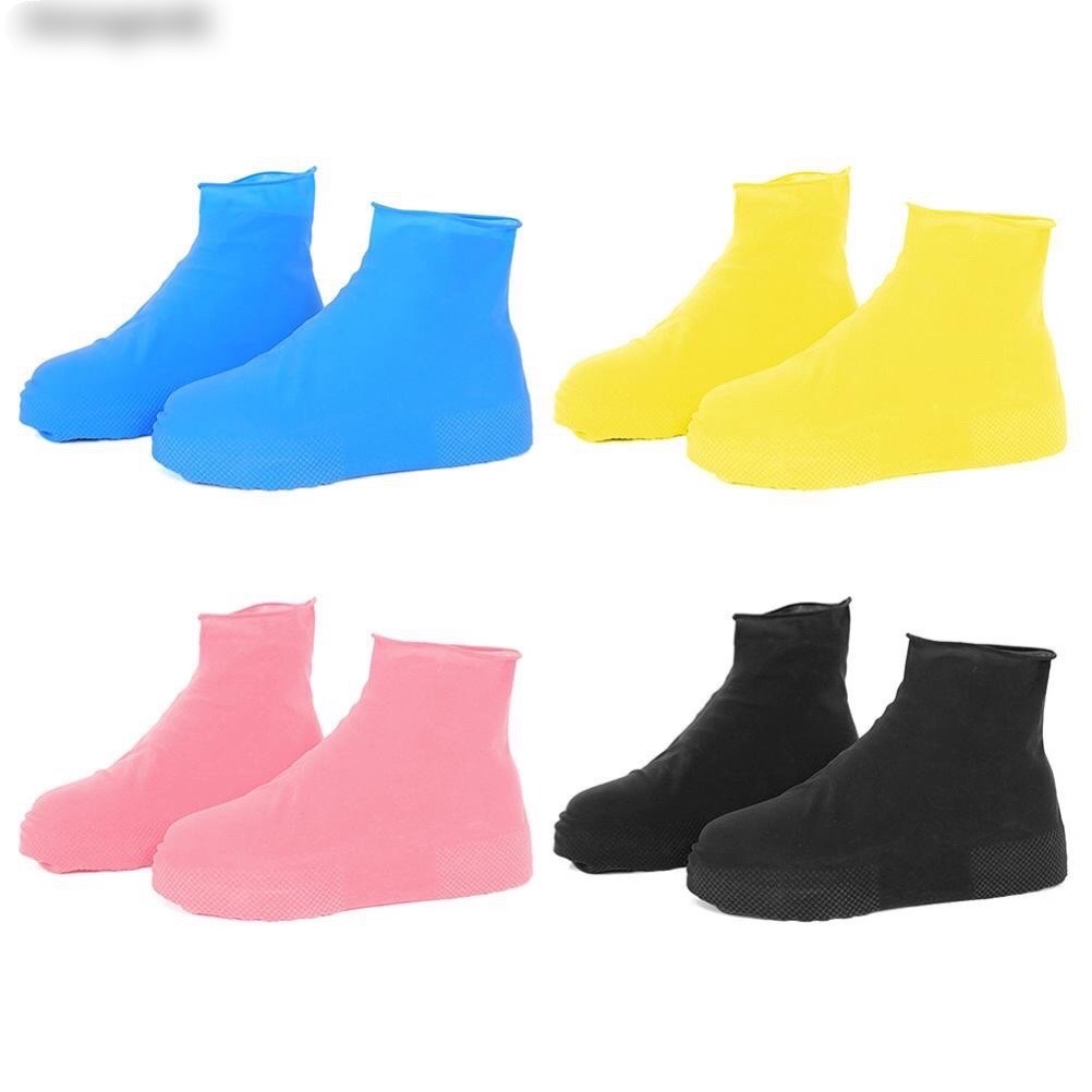 Set 2 bao giày đi mưa  - ủng đi mưa silicon, chống nước , chống thấm , chống trơn trượt phù hợp cho cả nam và nữ