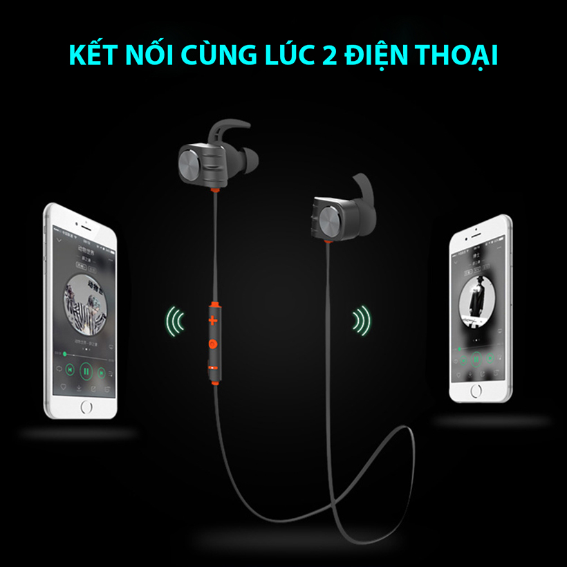 Tai Nghe Thể Thao Chống Nước Bluetooth Plextone BX338 - Hàng chính hãng