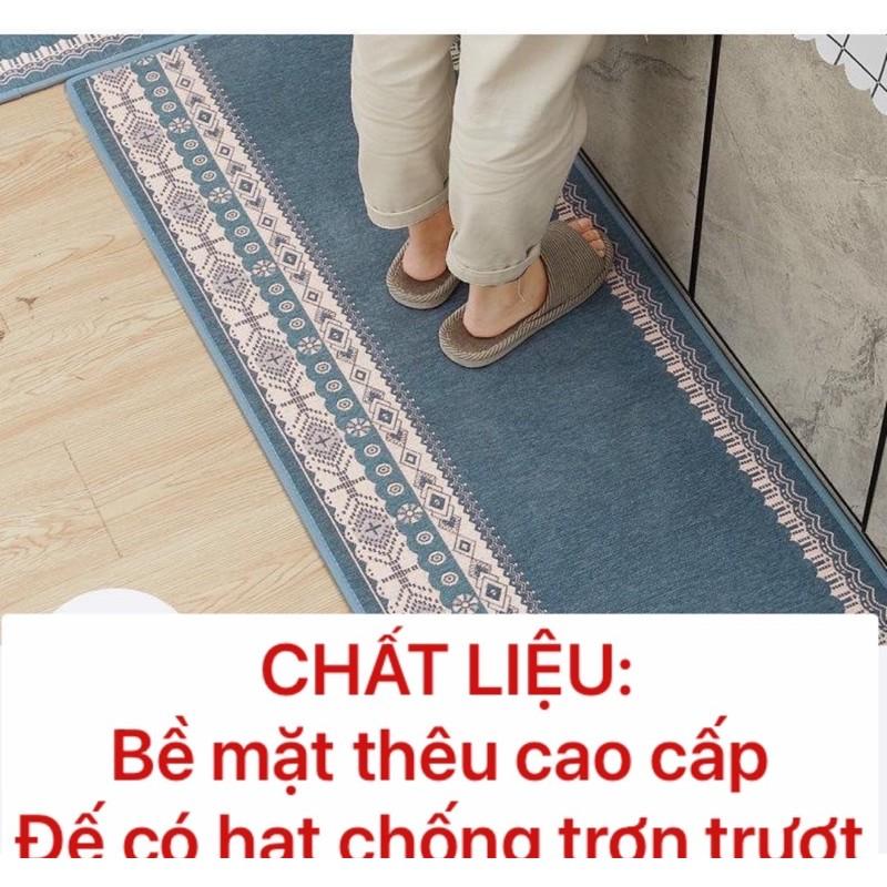 Thảm Bếp Thảm Nhà bếp chống trơn trượt  size lớn(bán theo size 1 tấm)