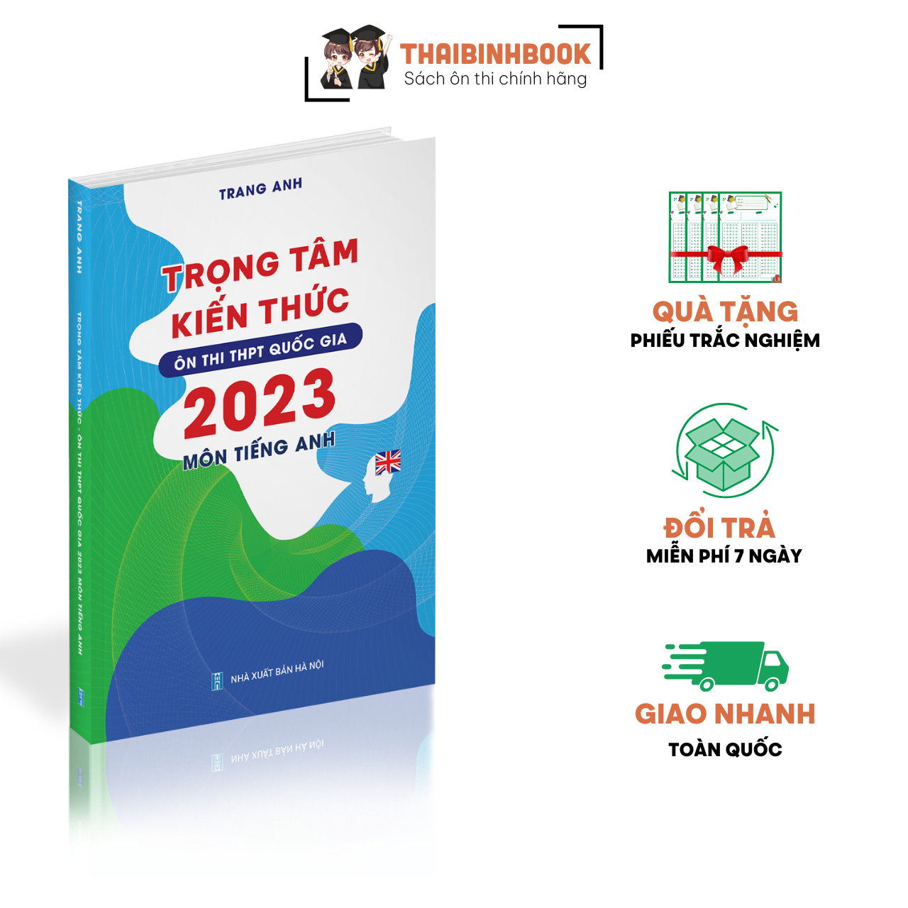 Sách Trọng Tâm Kiến Thức Luyện Thi THPTQG Tiếng Anh cô Trang Anh