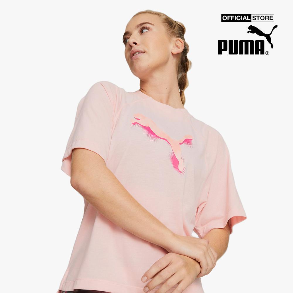 PUMA - Áo thun nữ cổ tròn tay ngắn Modern Sports Oversized673096