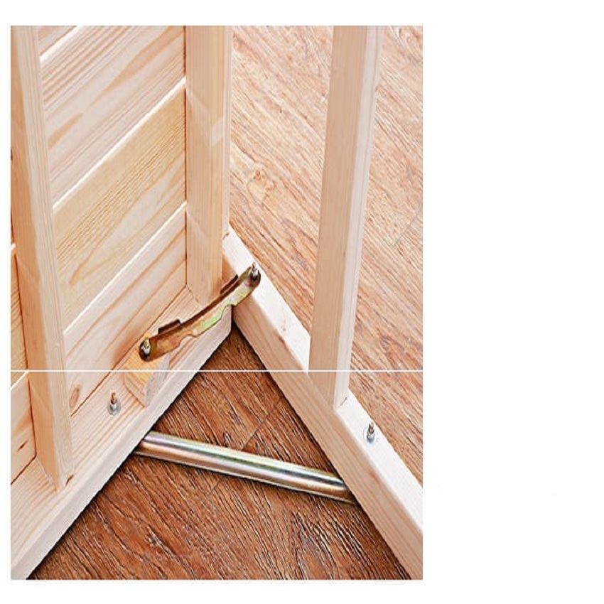 Giường Ngủ Gập Gọn Gỗ Thịt Tự Nhiên Cao Cấp Fullbox Đệm Gối