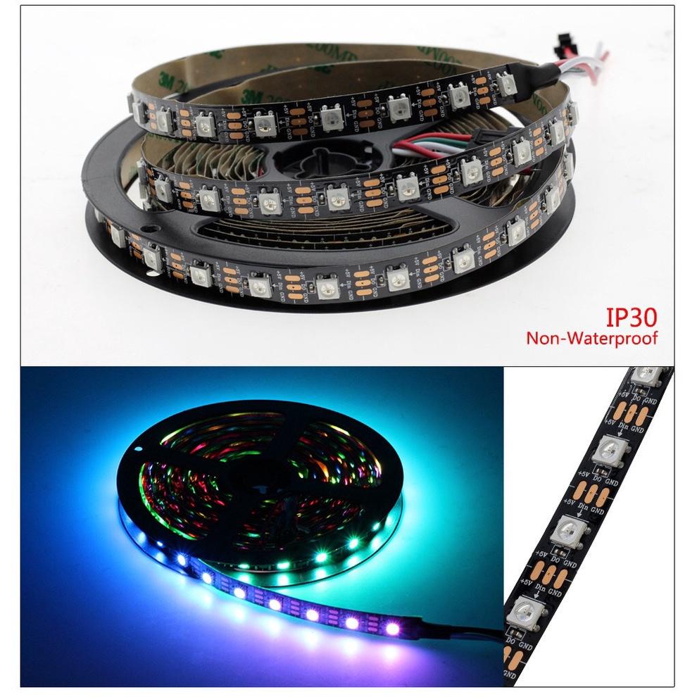 Đèn Nháy Trang Trí Dài 5M Nhiều Màu Sắc Có Điều Khiển, Đèn Led Trang Trí Phòng Ngủ, Tiệc Sân Vườn Siêu Tiện Lợi
