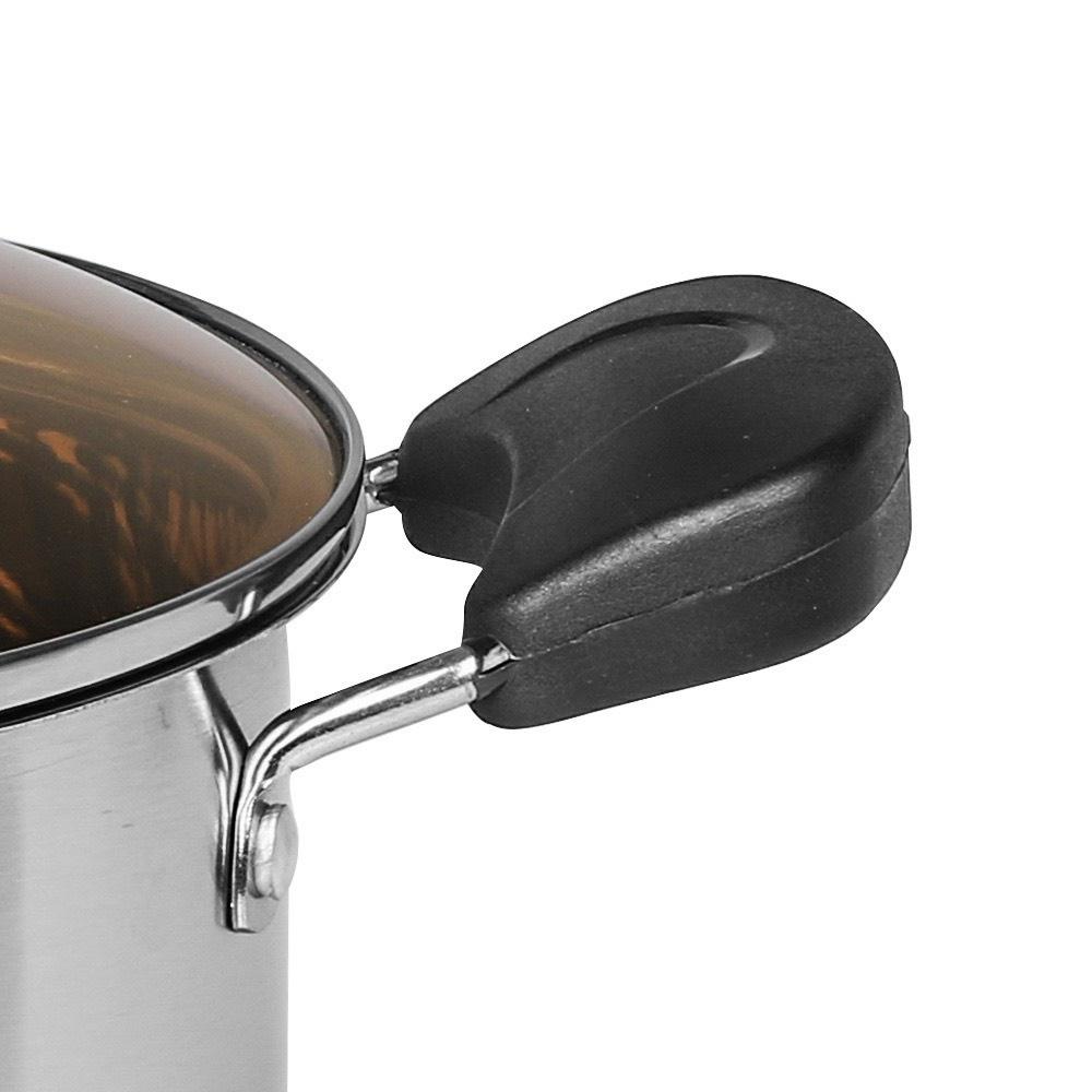 Bộ nồi inox 3 đáy Green Cook GCS08-T1 gồm 3 món sử dụng được trên bếp từ -Hàng chính hãng