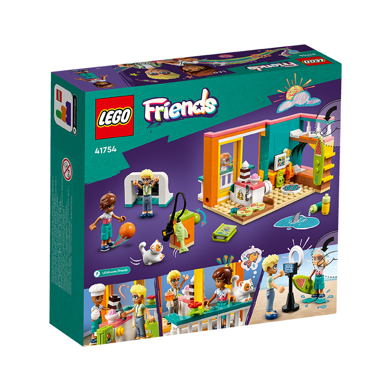 Đồ Chơi LEGO Phòng Ngủ Của Leo 41754