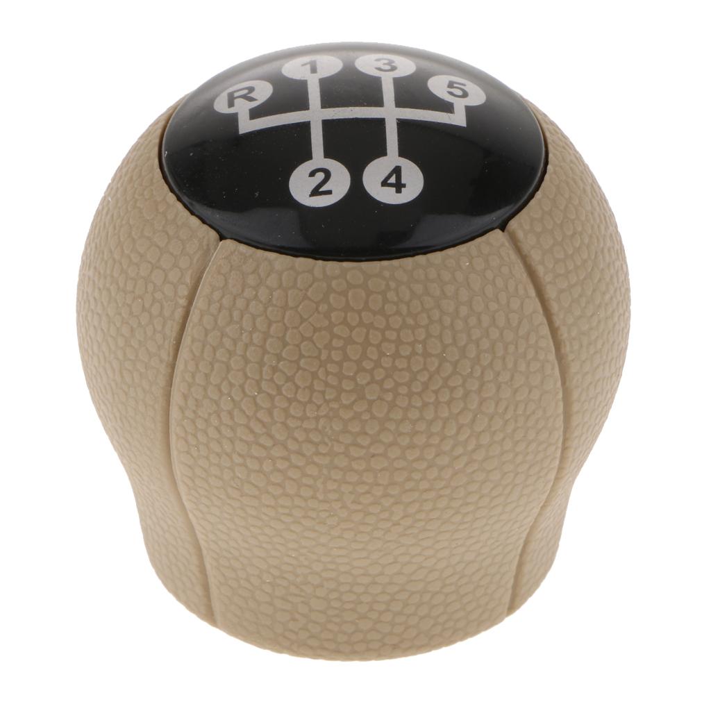 Manual Ball Gear Shifter Lever Shift Knob Head 5 Speed