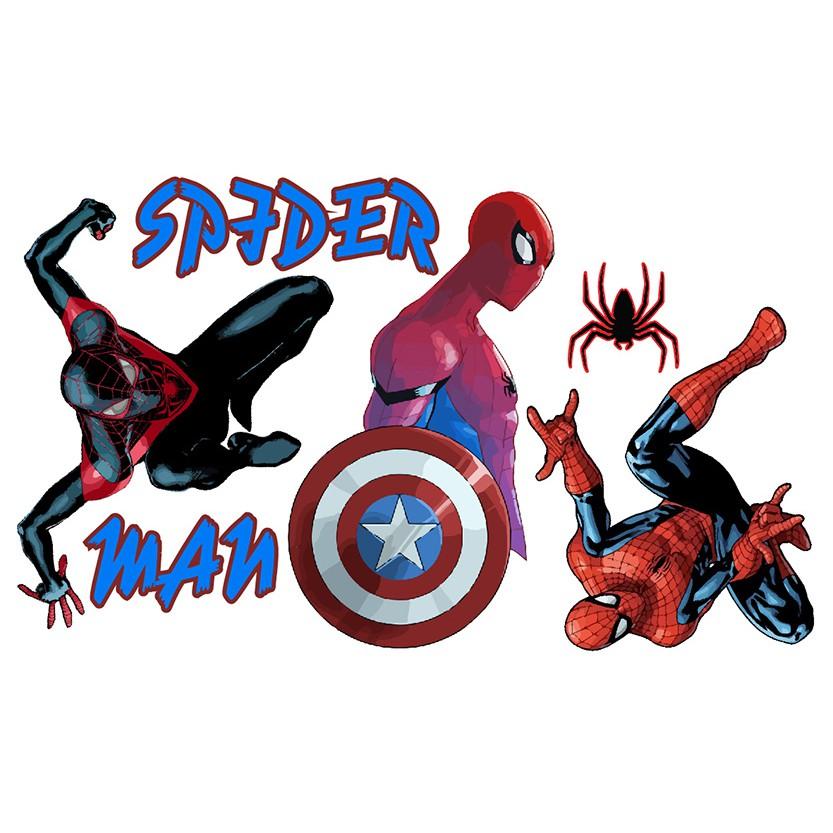 DECAL TRANG TRÍ PHÒNG BÉ SPIDER MAN SỐ 2