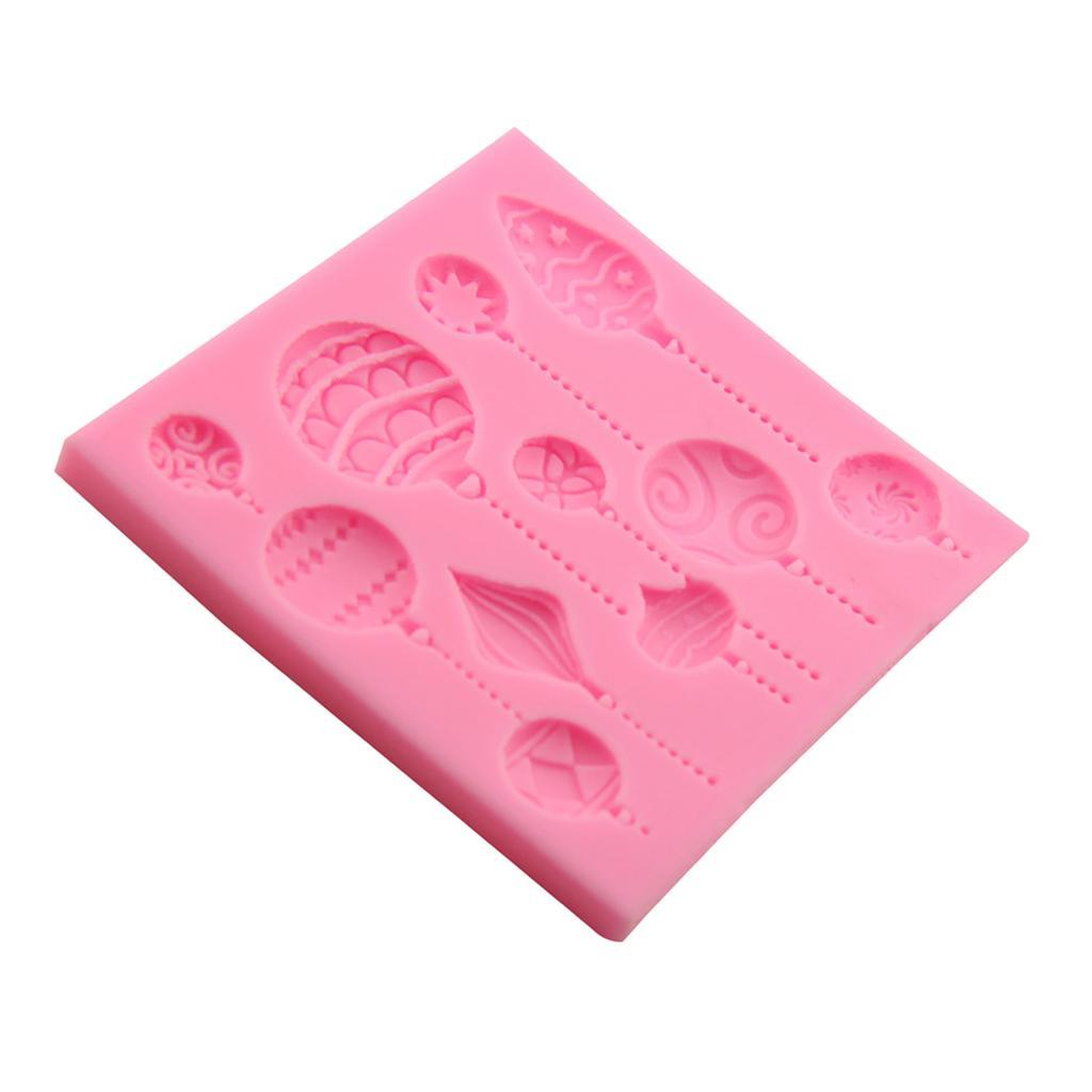 Air Balloons Silicone Fondant Cake Decor Baking Chocolate Mould