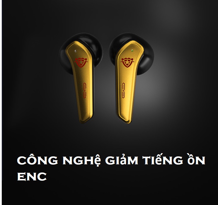 Tai Nghe  Bluetooth 5.3   Thân Vỏ Kim Loại , Âm Thanh Hifi Chất Lượng Cao, Nghe Nhạc Chơi Game Không Độ Trễ