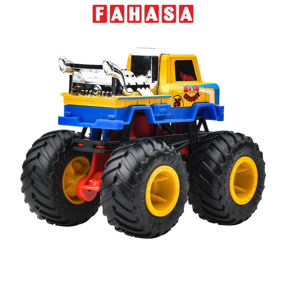 Đồ Chơi Mô Hình Siêu Xe Tải Quái Vật Monster Trucks - Hot Wheels FYJ44 - HWMT Back To Basics