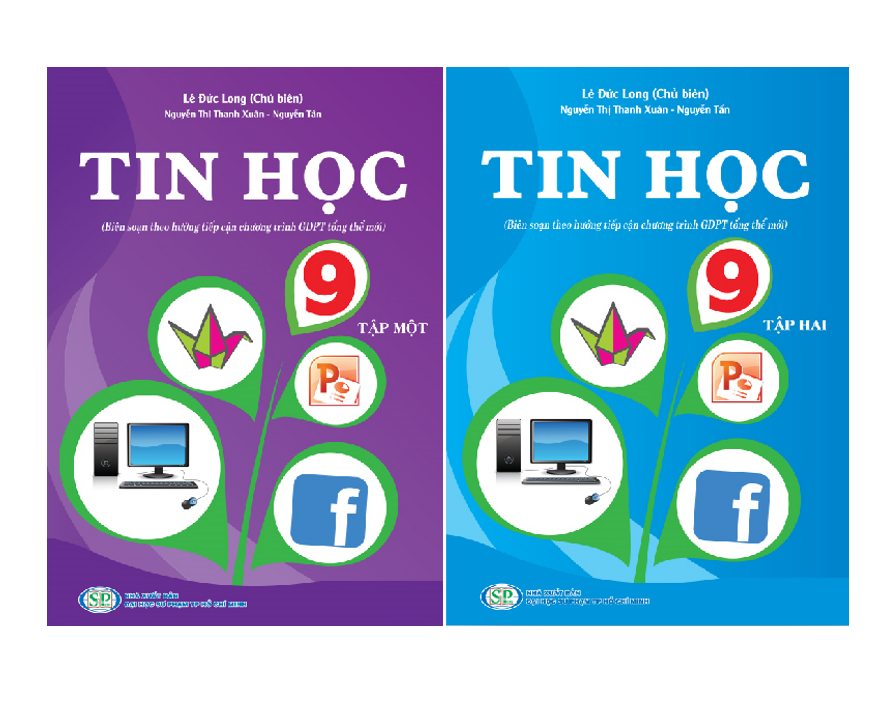 Sách - Combo Tin học Lớp 9 - Tập 1 + 2