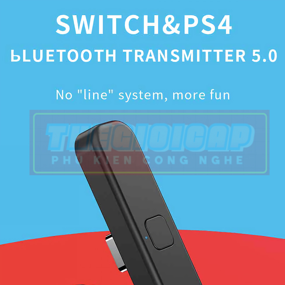 Thiết Bị Phát Tín Hiệu Bluetooth Không Dây Đầu Type-C USB Cho Nintendo Switch &amp; Lite, PS4, PC, Điện Thoại S2 - Hàng Nhập Khẩu