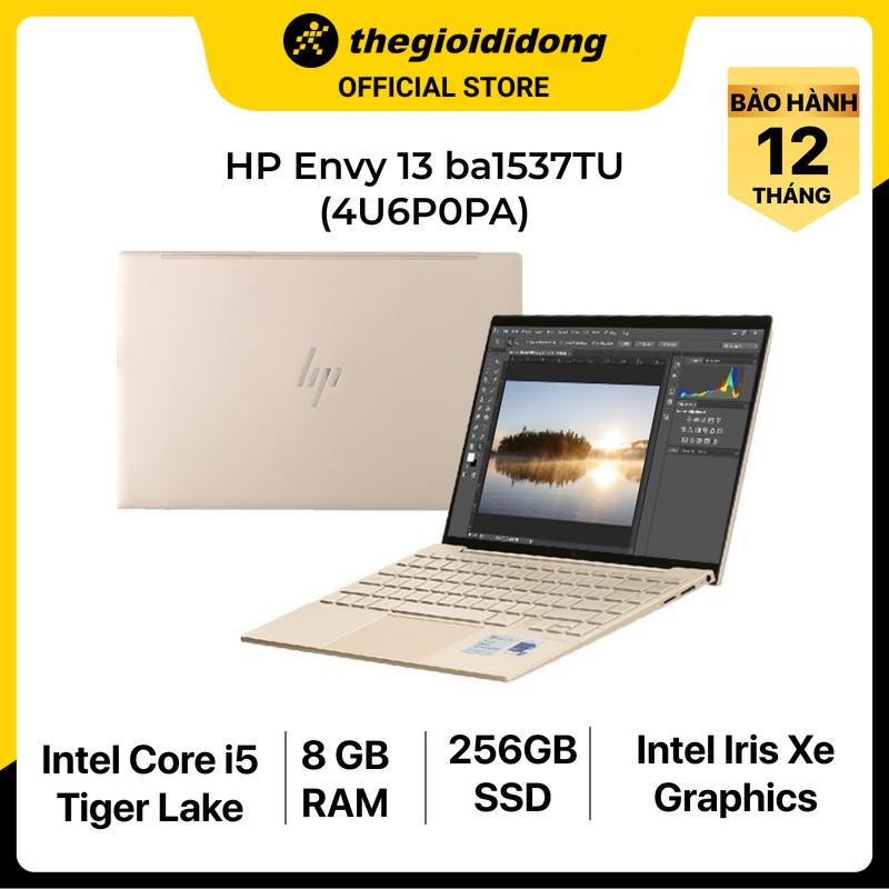 Laptop HP Envy 13 ba1537TU i5 1135G7/8GB/256GB/13.3"F/Win11/(4U6P0PA)/Vàng - Hàng chính hãng