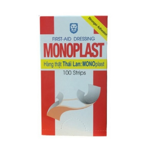 Băng cá nhân MONOPLAST (Hộp 100 miếng)