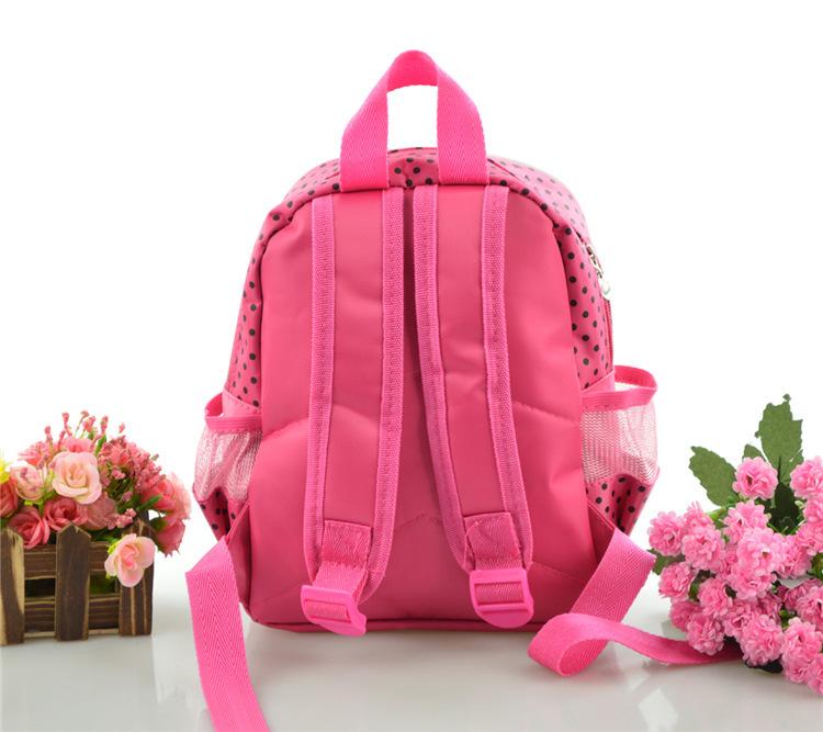 Sanrio Hello Kitty Học Học Sinh Mẫu Bé Gái Ba Lô Hoạt Hình Túi Xách