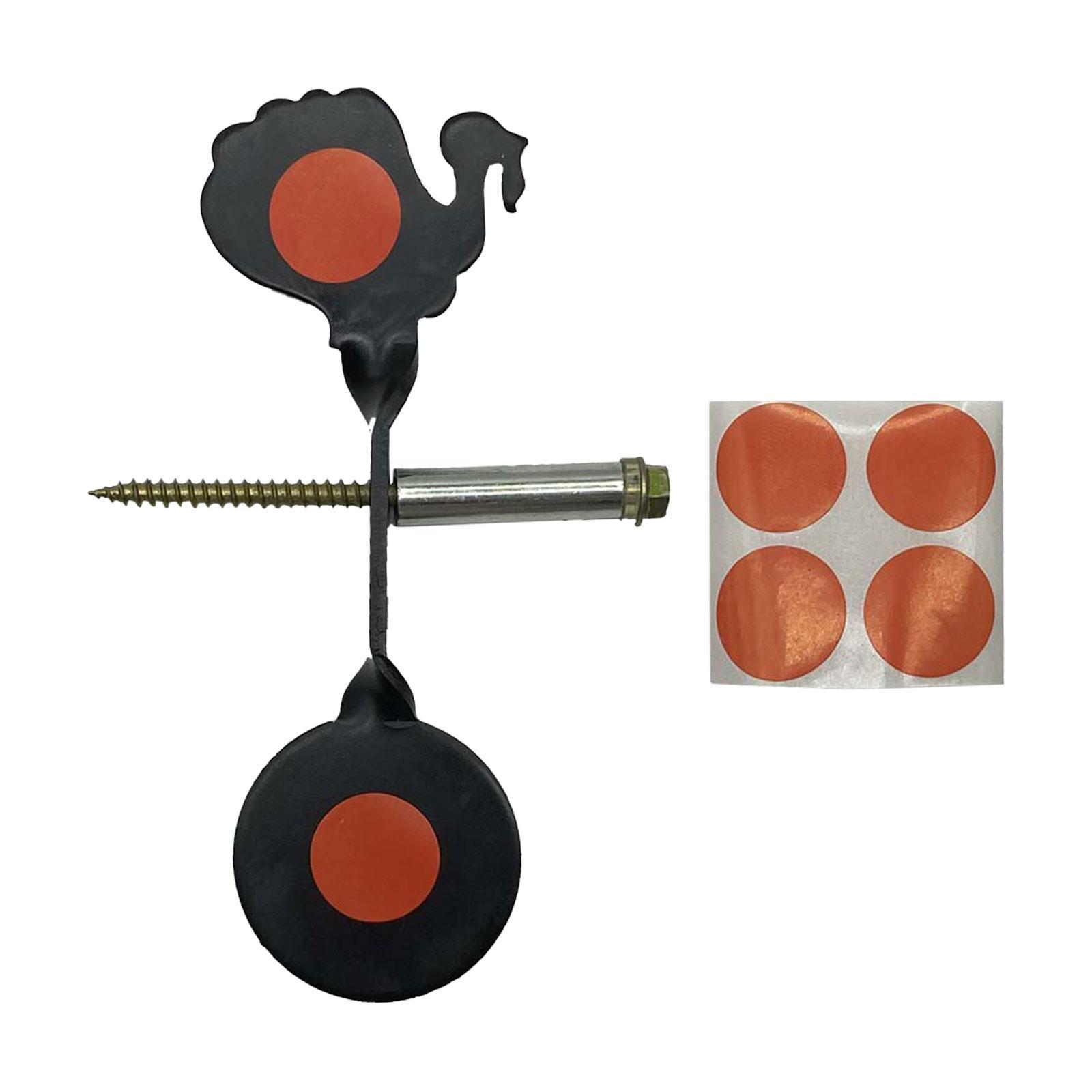 Resetting Hunting Target Accessories Metal Wall Mounted Training for Outdoor