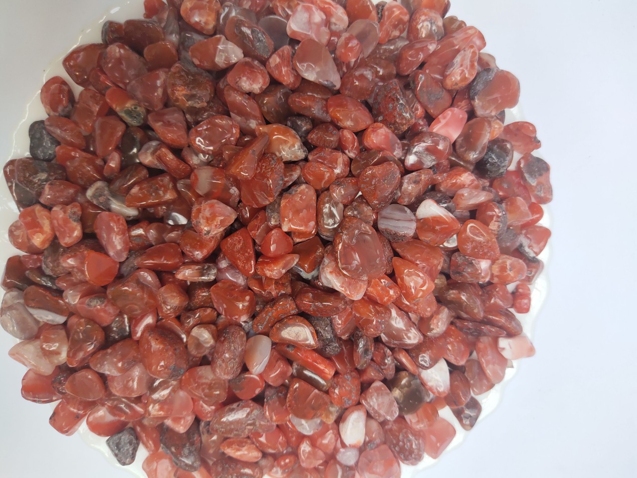 Thạch anh đỏ vụn tự nhiên