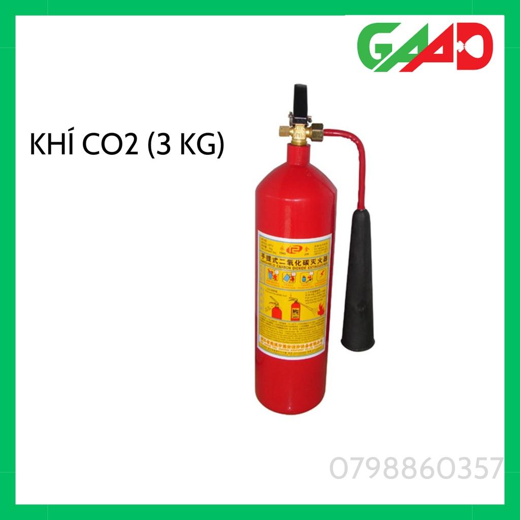 Bình chữa cháy khí Dragon CO2 - 3kg, MT3, bình dập lửa,bình xịt dập lửa