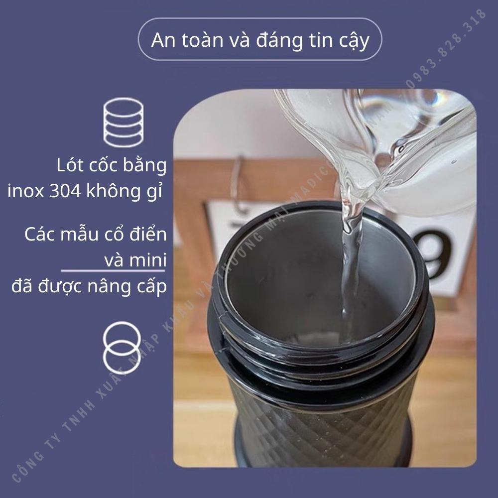 Máy pha cà phê cầm tay mini STARESSO SP-200 pha chế các loại espresso, capuchino, Bản mới nhất 2022 - Hàng nhập khẩu