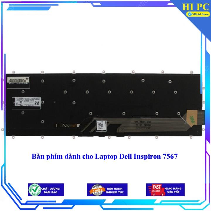 Bàn phím dành cho Laptop Dell Inspiron 7567 - Phím Zin - Hàng Nhập Khẩu