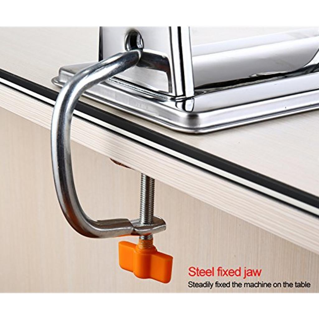 Stainless Steel 3-Cutting Dies Pasta Lasagne Spaghetti Maker Machine Cutter
