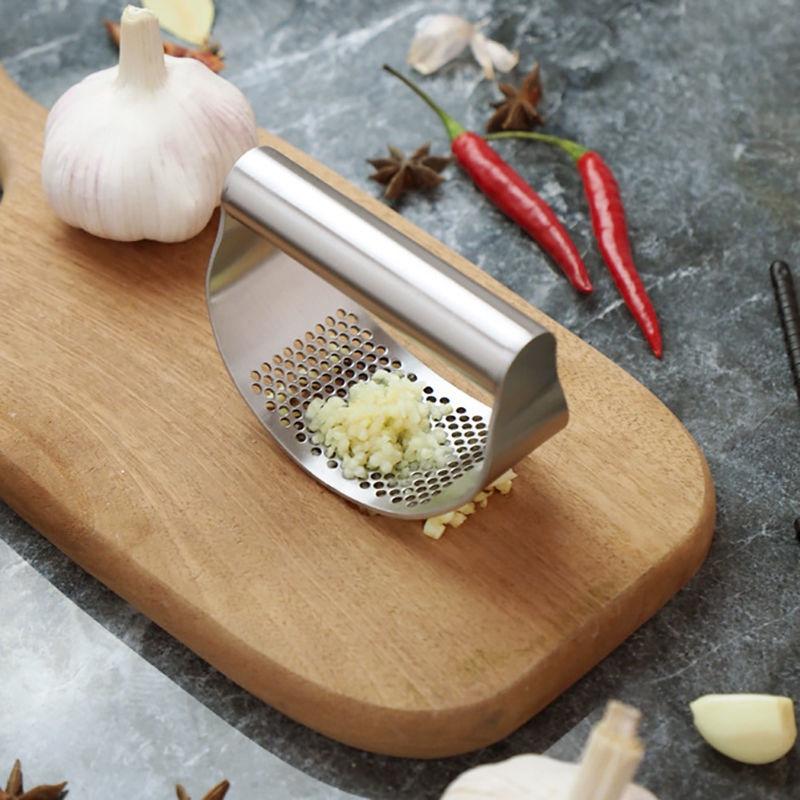 Dụng Cụ Nghiền Tỏi Đa Năng Bằng Thép Không Gỉ