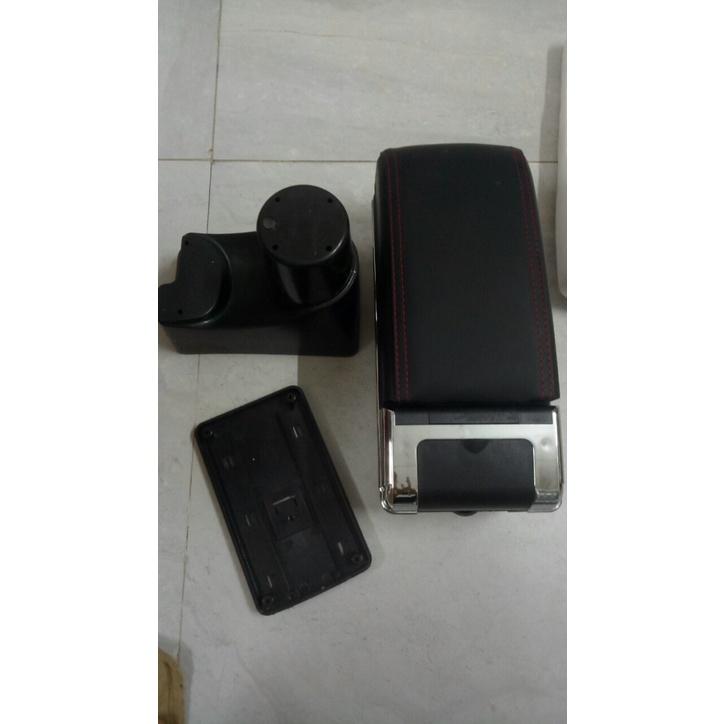 Hộp tỳ tay xe SUNNY cao cấp tích hợp cổng sạc USB