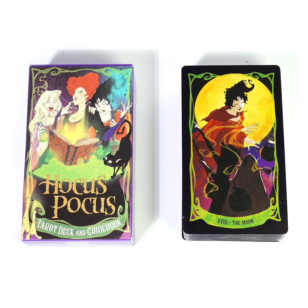 Bộ Bài Hocus Pocus Tarot 78 Lá Bài Tặng Đá Thanh Tẩy