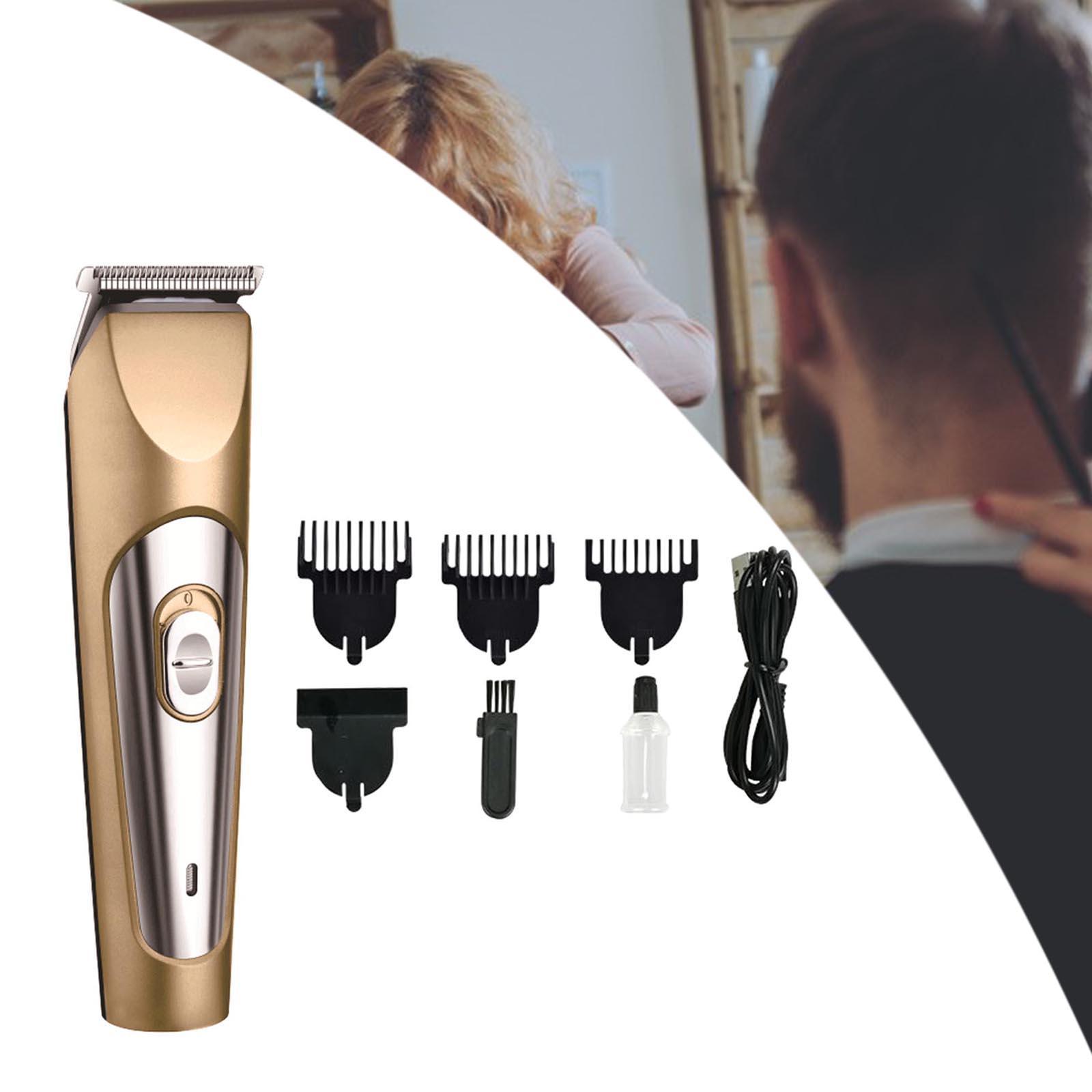Professional Hair Clipper Removable USB Rechargeable for Men Stainless