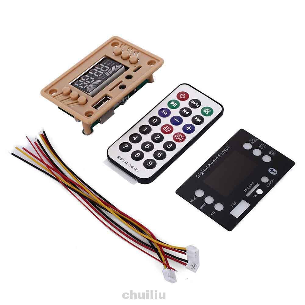 Bảng Mạch Giải Mã Âm Thanh Mp3 Bluetooth 5.0 Dc 12v Cho Xe Hơi