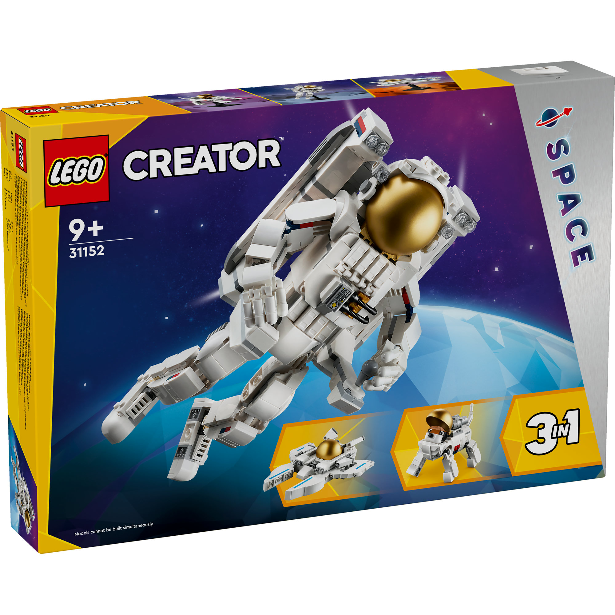 LEGO CREATOR 31152 Đồ chơi lắp ráp Mô hình phi hành gia (647 chi tiết)